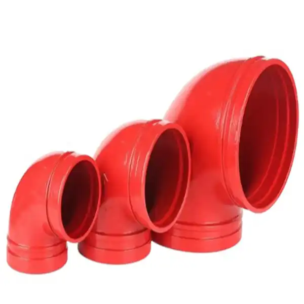Elbow Groove Fittings for Direction Changes in Grooved Piping Systems